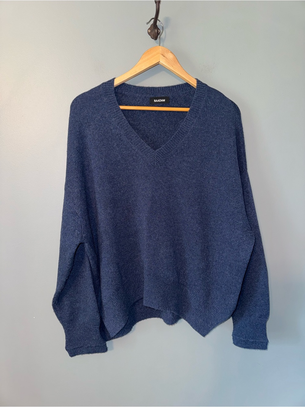 Naadam cashmere v-neck sweater oversized